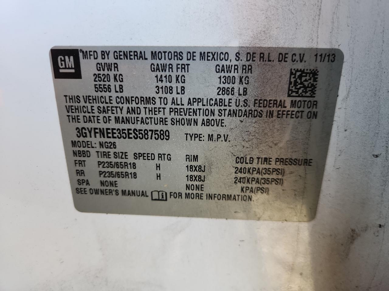 Cadillac SRX Luxury Collection Image 12