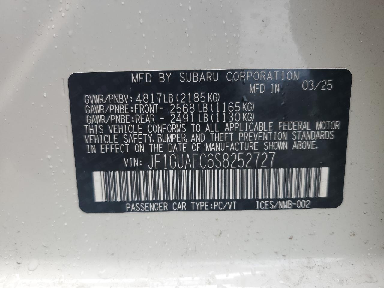 Subaru Impreza Sport Image 7