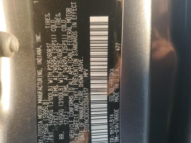 Toyota Sienna Xle Image 10