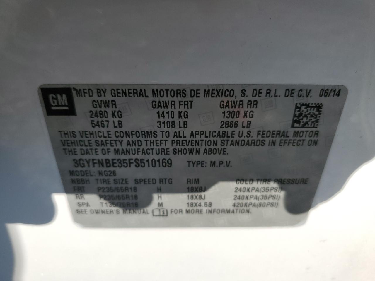 Cadillac SRX Luxury Collection Image 8