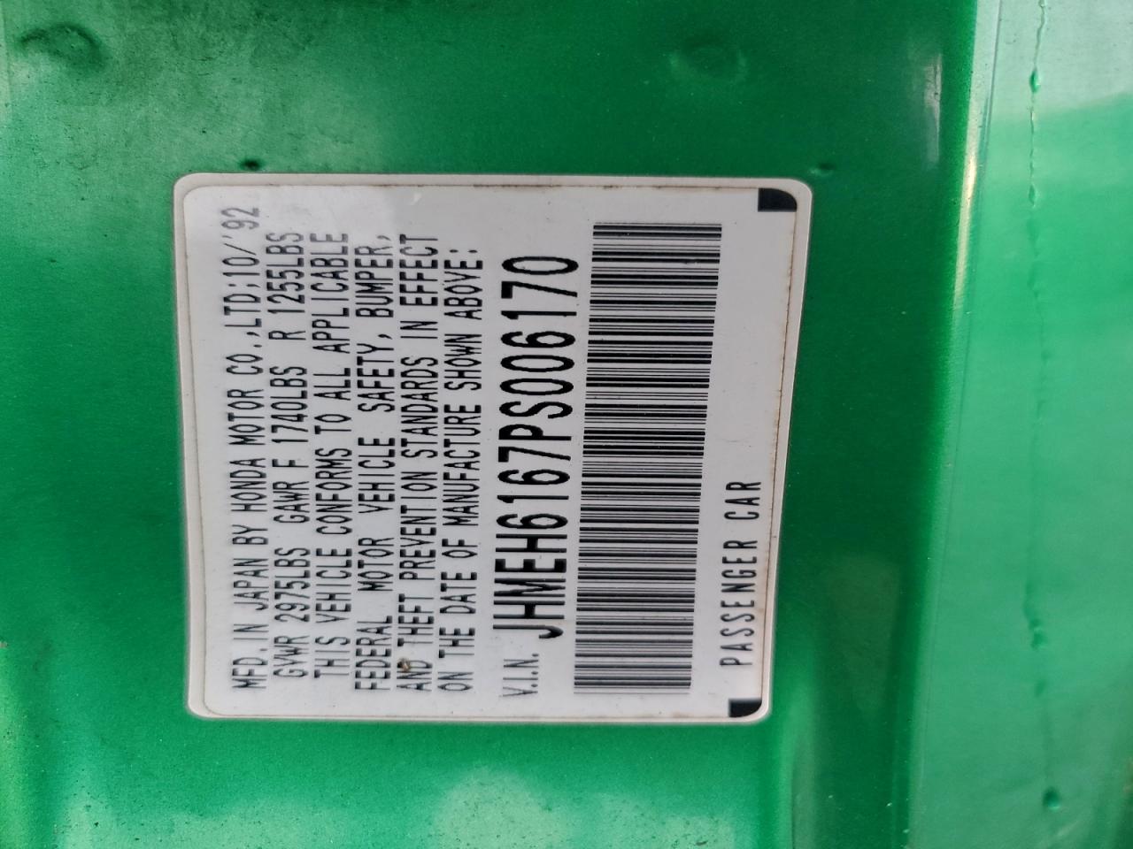 Honda Civic Del Sol Si Image 11