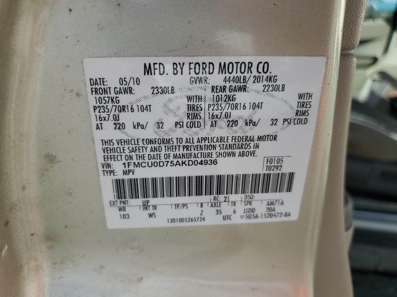 Ford Escape Xlt Image 8