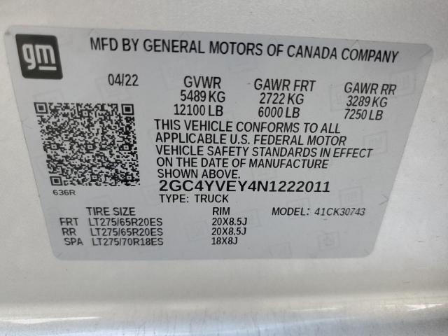 Chevrolet Silverado K3500 High Country Image 11