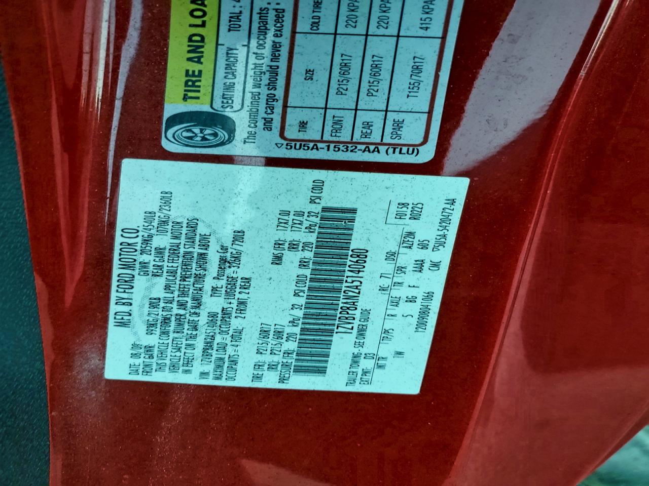 Ford Mustang Image 8