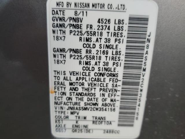 Nissan Rogue S Image 10