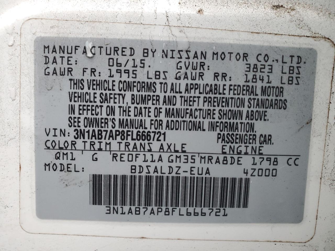 Nissan Sentra S Image 8