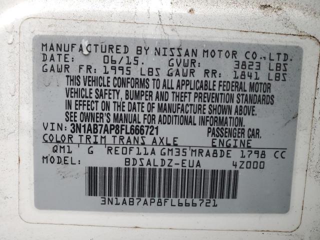 Nissan Sentra S Image 8