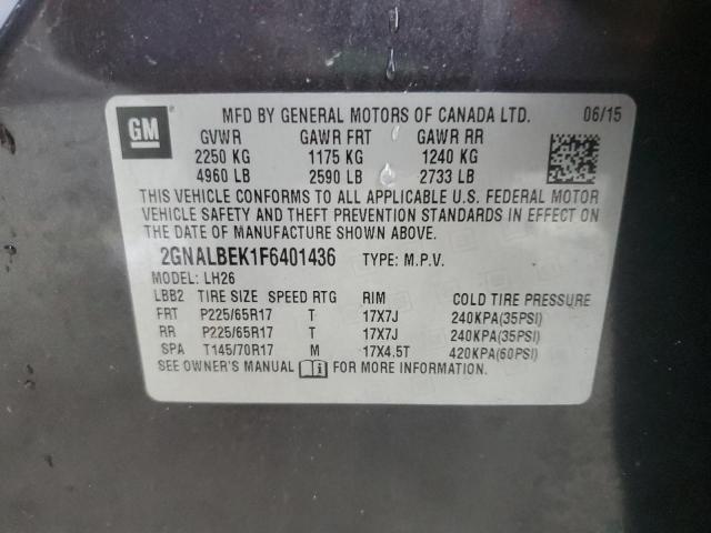 Chevrolet Equinox Lt Image 12