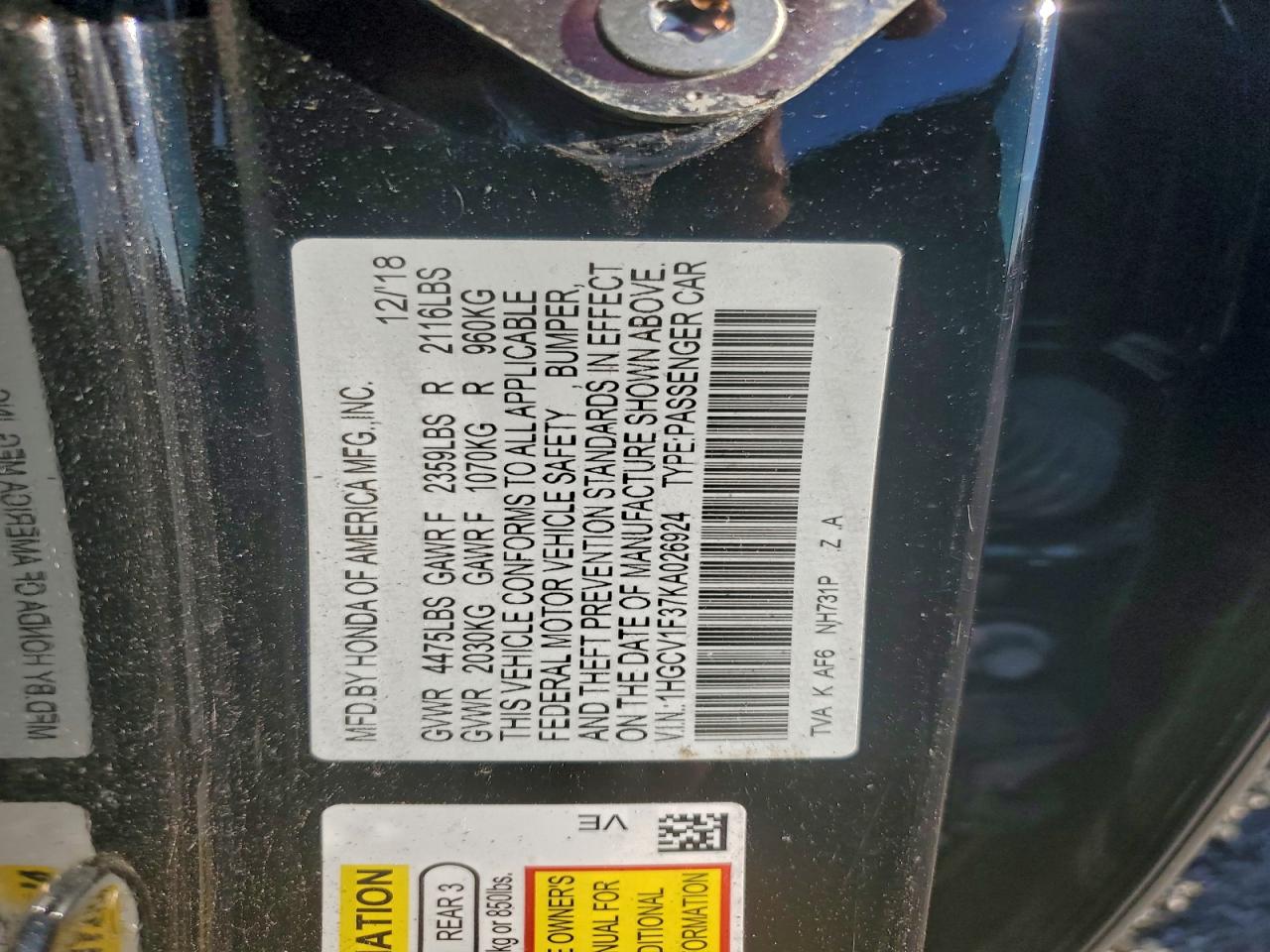 Honda Accord Sport Image 8