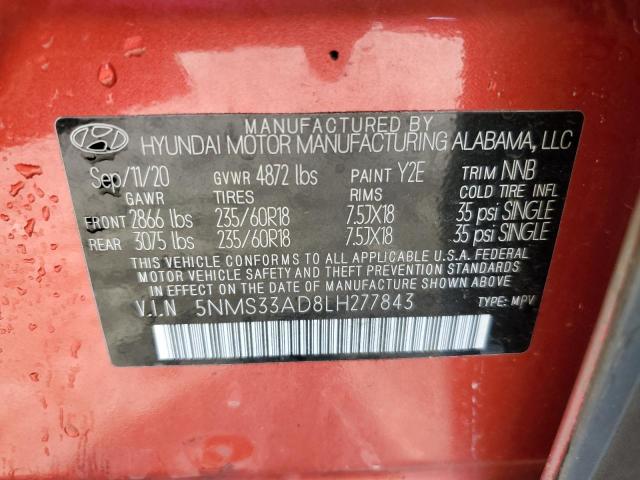 Hyundai SANTA FE Sel Image 12