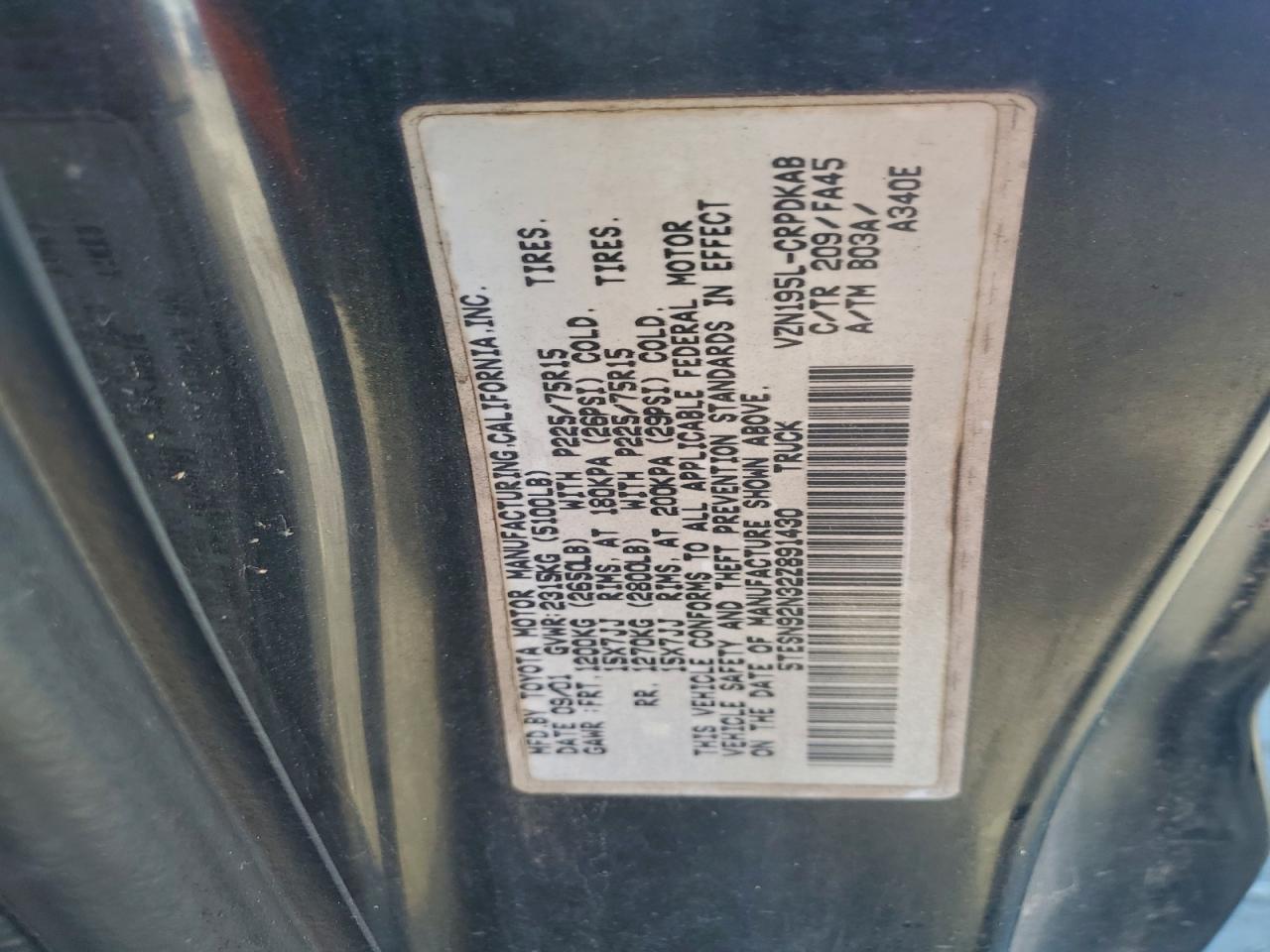 Toyota Tacoma Xtracab Prerunner Image 12