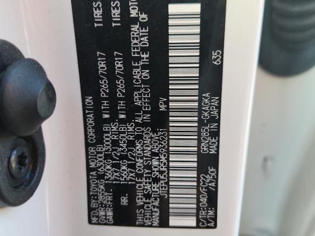 Toyota 4Runner Sr5/sr5 Premium Image 10