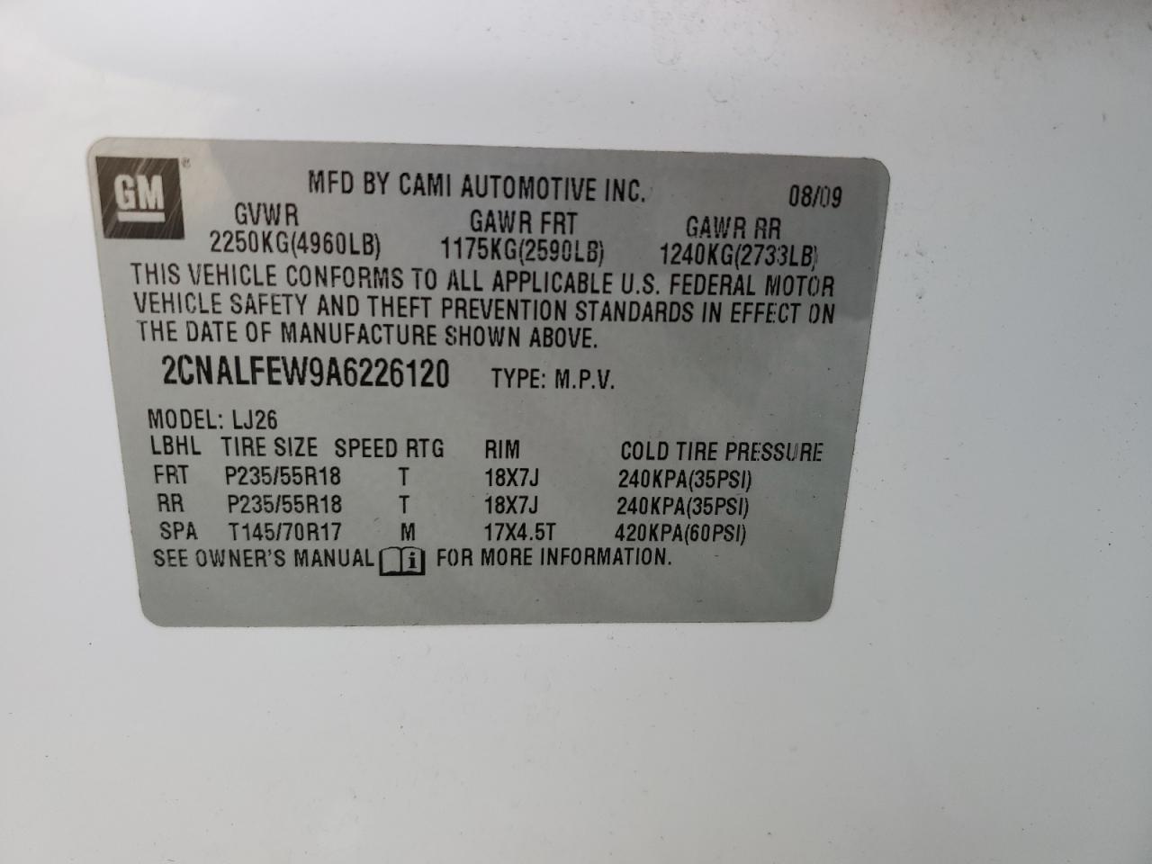 Chevrolet Equinox Ltz Image 14