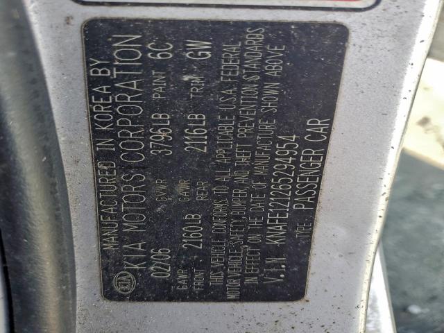 Kia Spectra Lx Image 11