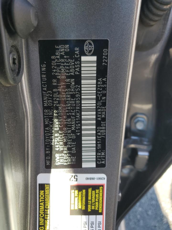 Toyota Camry Se Night Shade Image 6