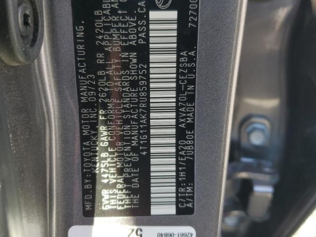 Toyota Camry Se Night Shade Image 6