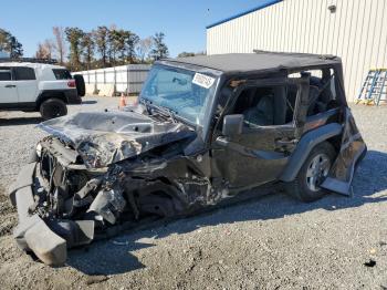  Salvage Jeep Wrangler