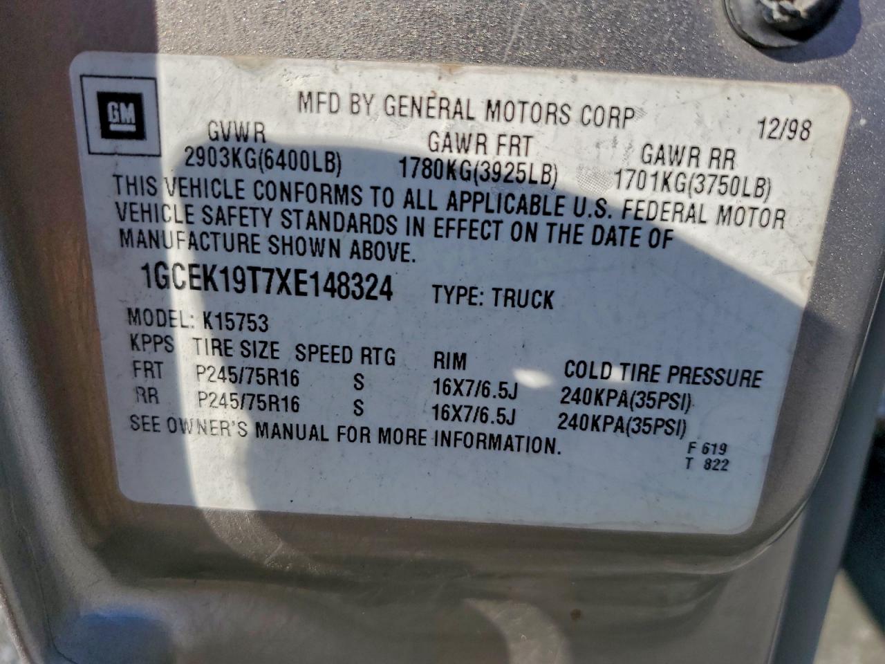 Chevrolet Silverado K1500 Image 7