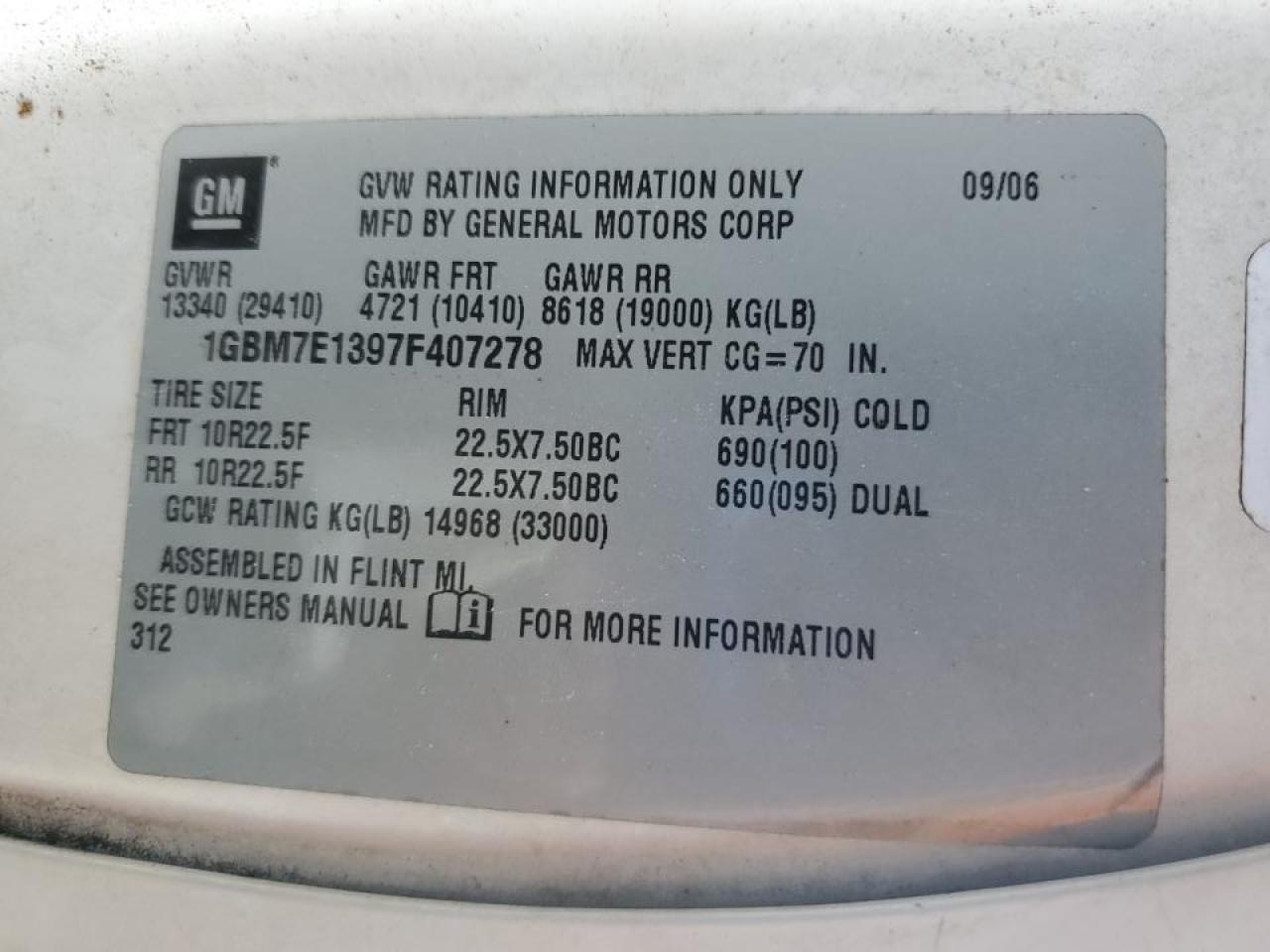 Chevrolet Ck Series C7e042 Image 8