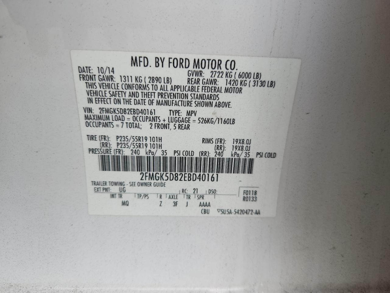 Ford Flex Limited Image 9