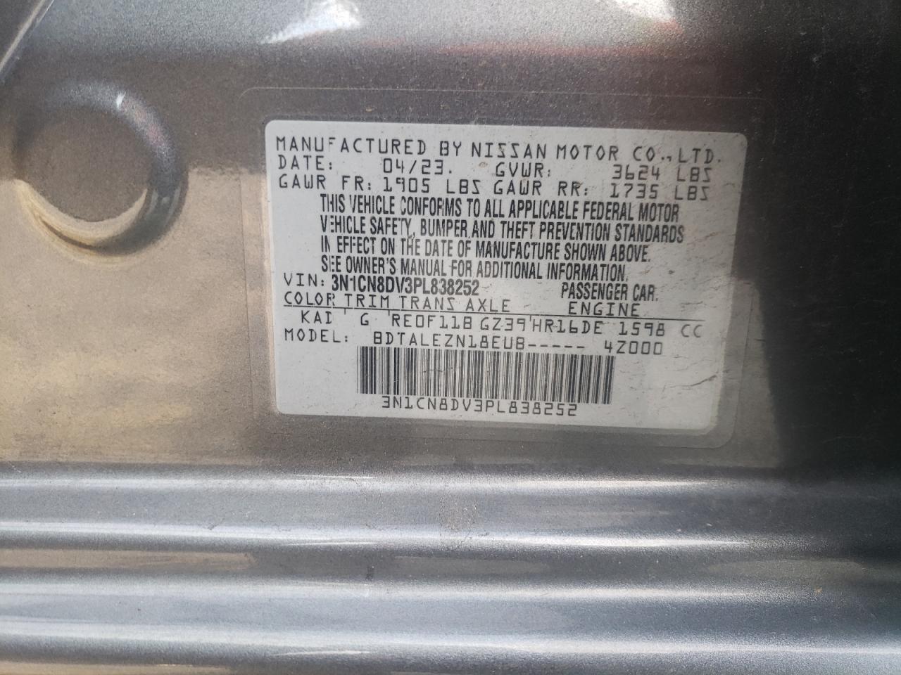 Nissan Versa S Image 10