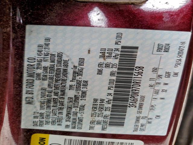 Ford Fusion Titanium Image 11