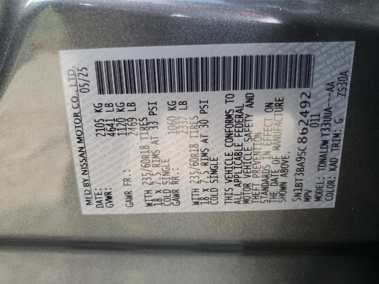 Nissan Rogue Sv Image 12