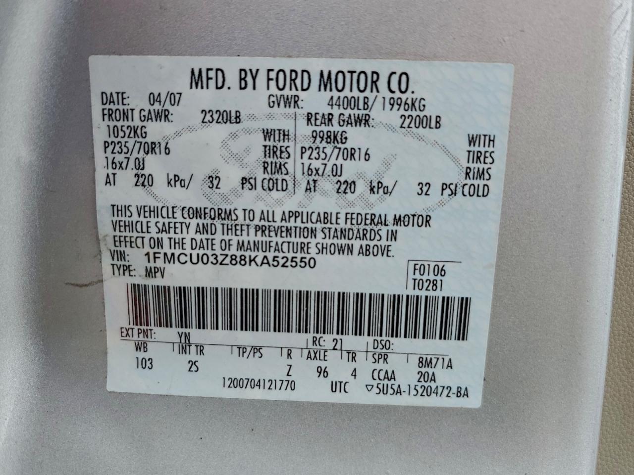 Ford Escape Xlt Image 12