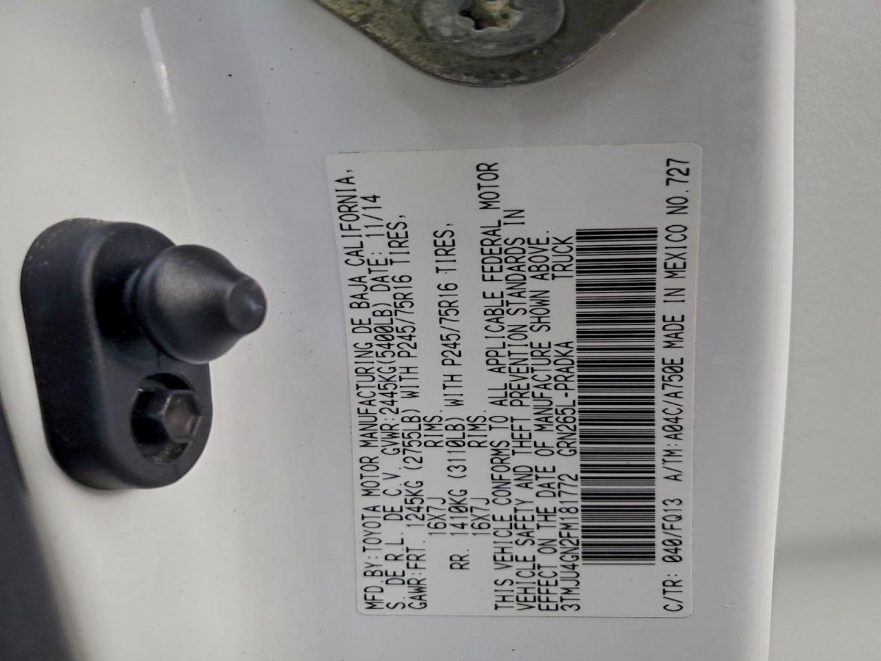 Toyota Tacoma Double Cab Prerunner Image 10