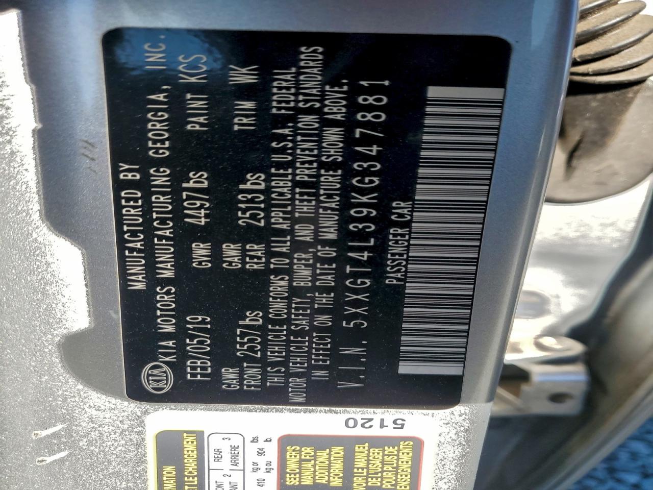 Kia Optima Lx Image 8