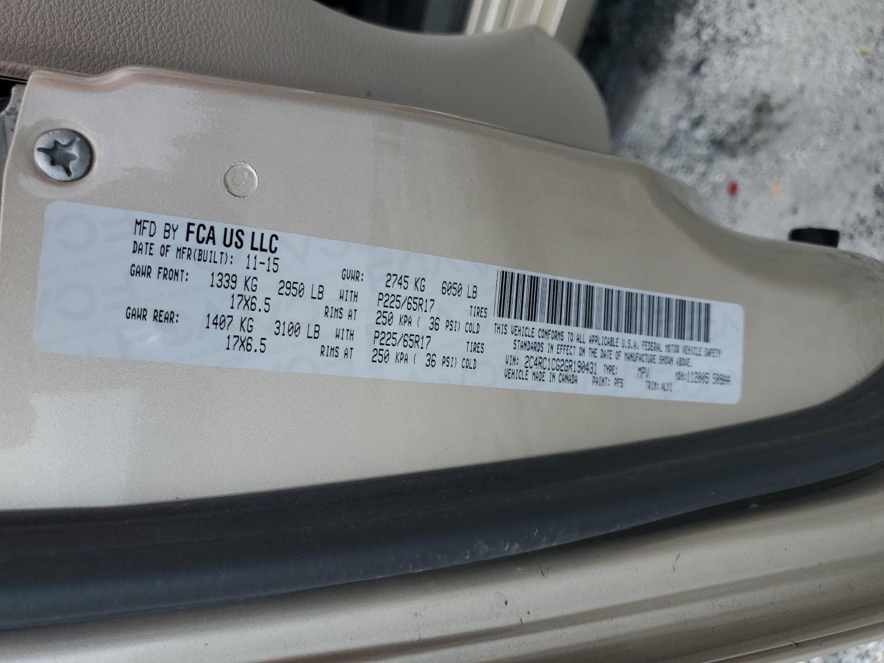 Chrysler Minivan Touring L Image 11