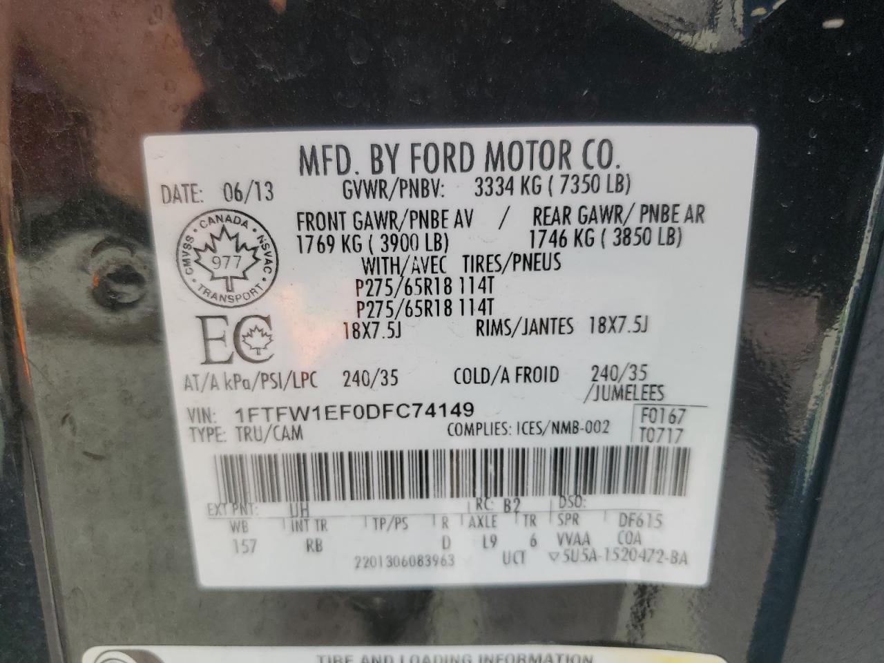 Ford F-150 Supercrew Image 8