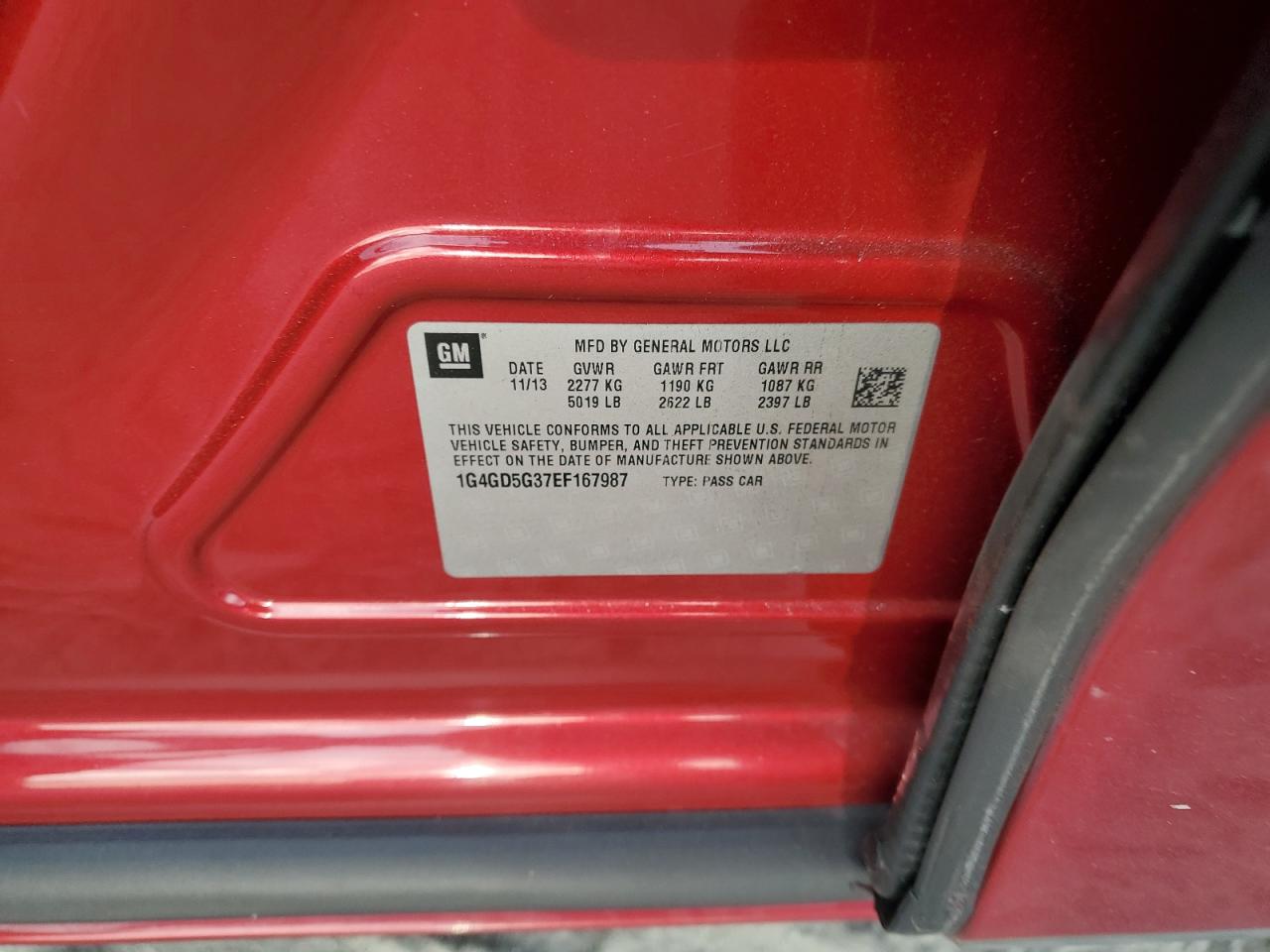 Buick LaCrosse Premium Image 12