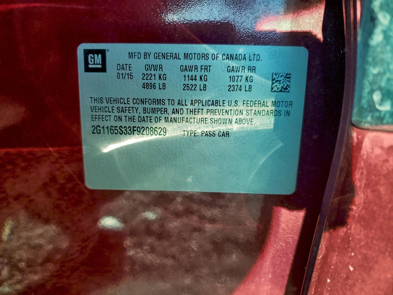 Chevrolet Impala Ltz Image 7