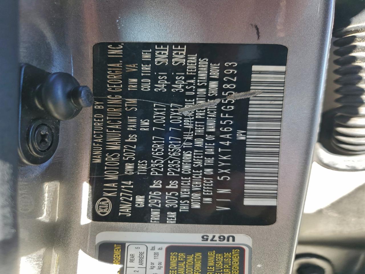 Kia Sorento Lx Image 14