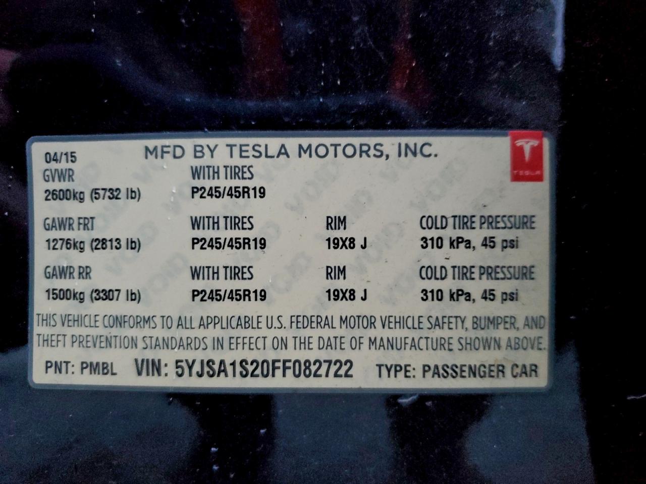 Tesla Model S 70d Image 7