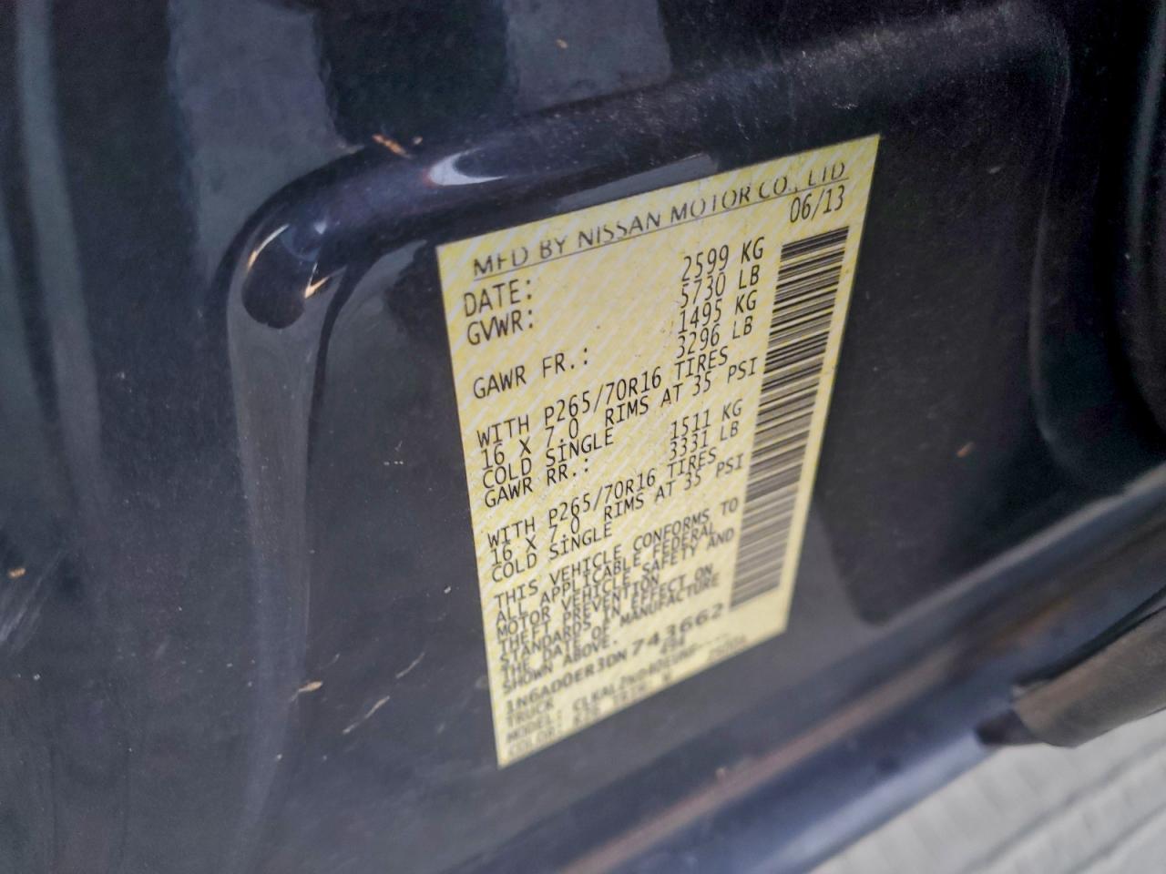 Nissan Frontier S Image 12