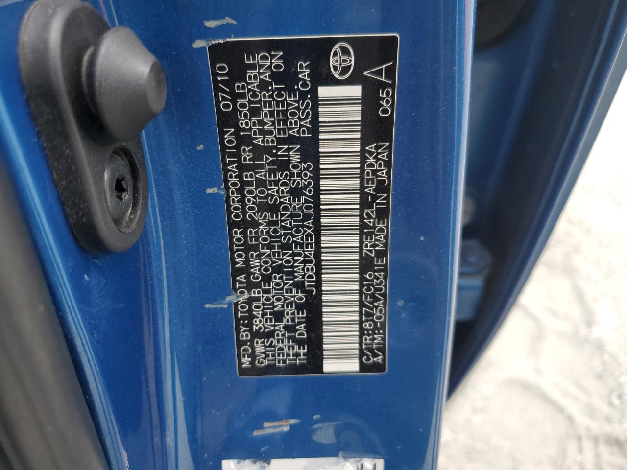 Toyota Corolla Base Image 11