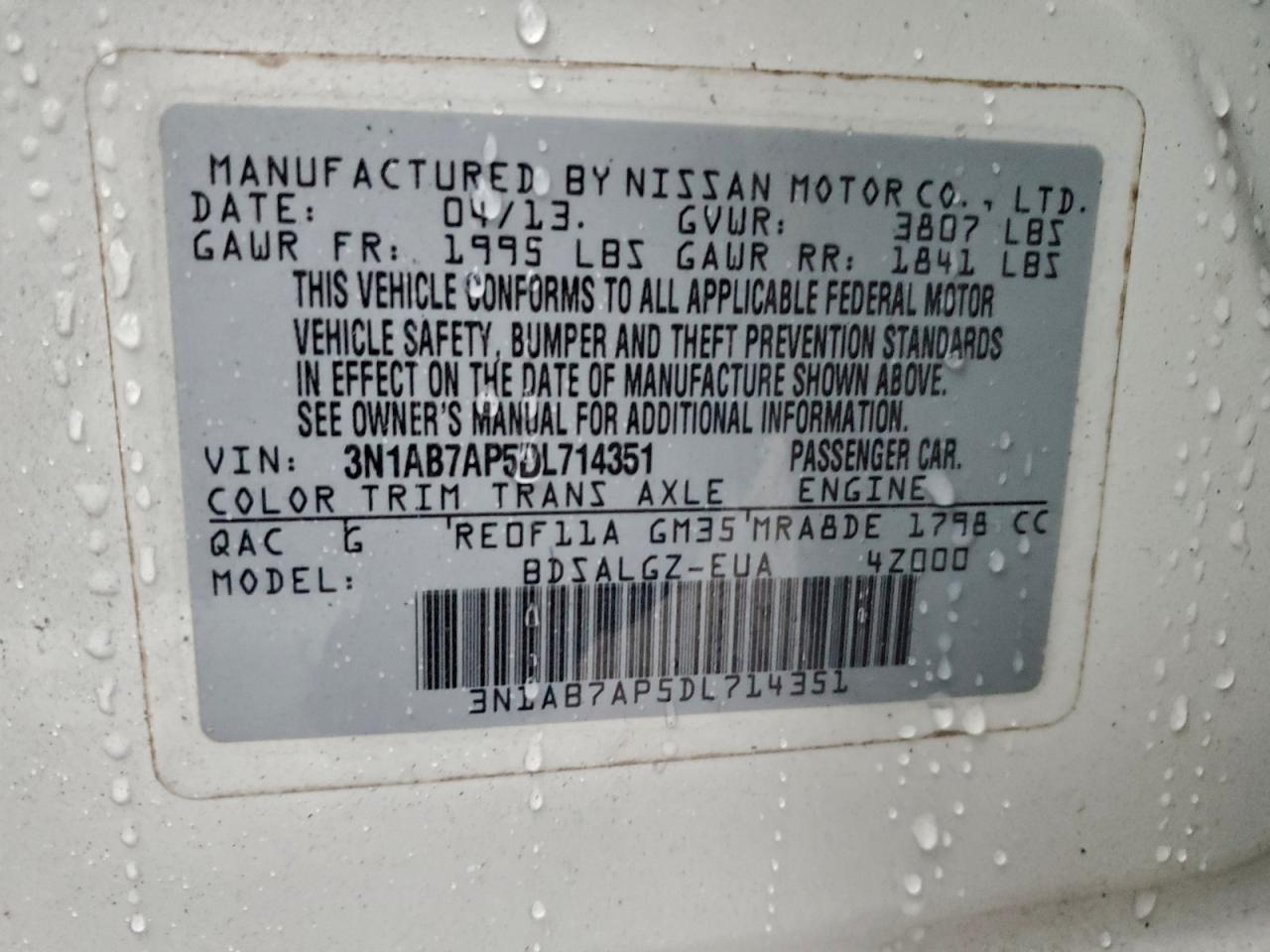 Nissan Sentra S Image 8