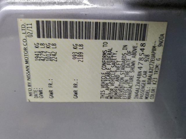 Nissan Altima Base Image 10