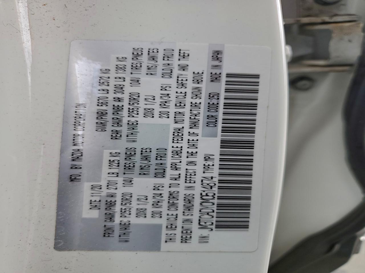 Mazda Cx Grand Touring Image 9