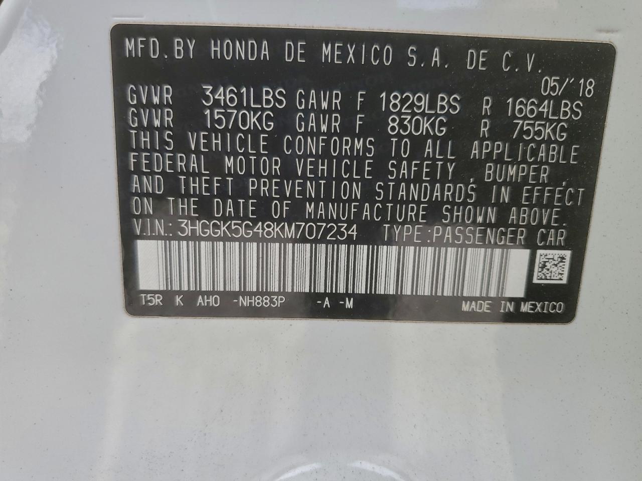 Honda Fit Lx Image 8