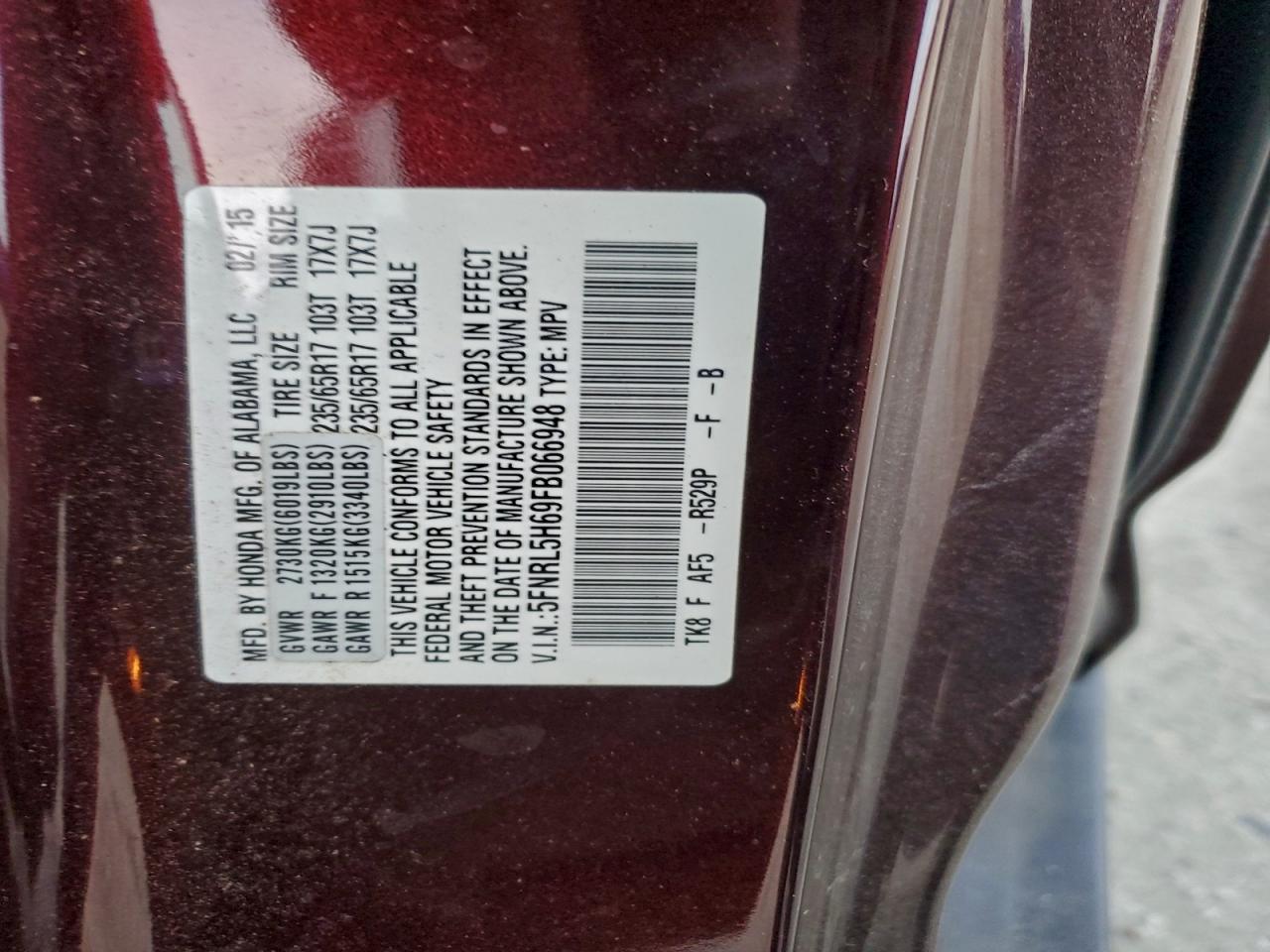 Honda Odyssey Exl Image 11