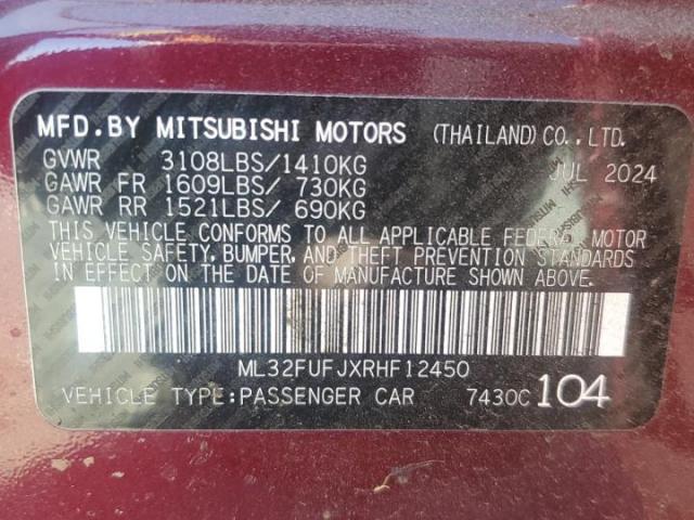 Mitsubishi Mirage G4 Es Image 11