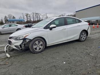  Salvage Chevrolet Cruze
