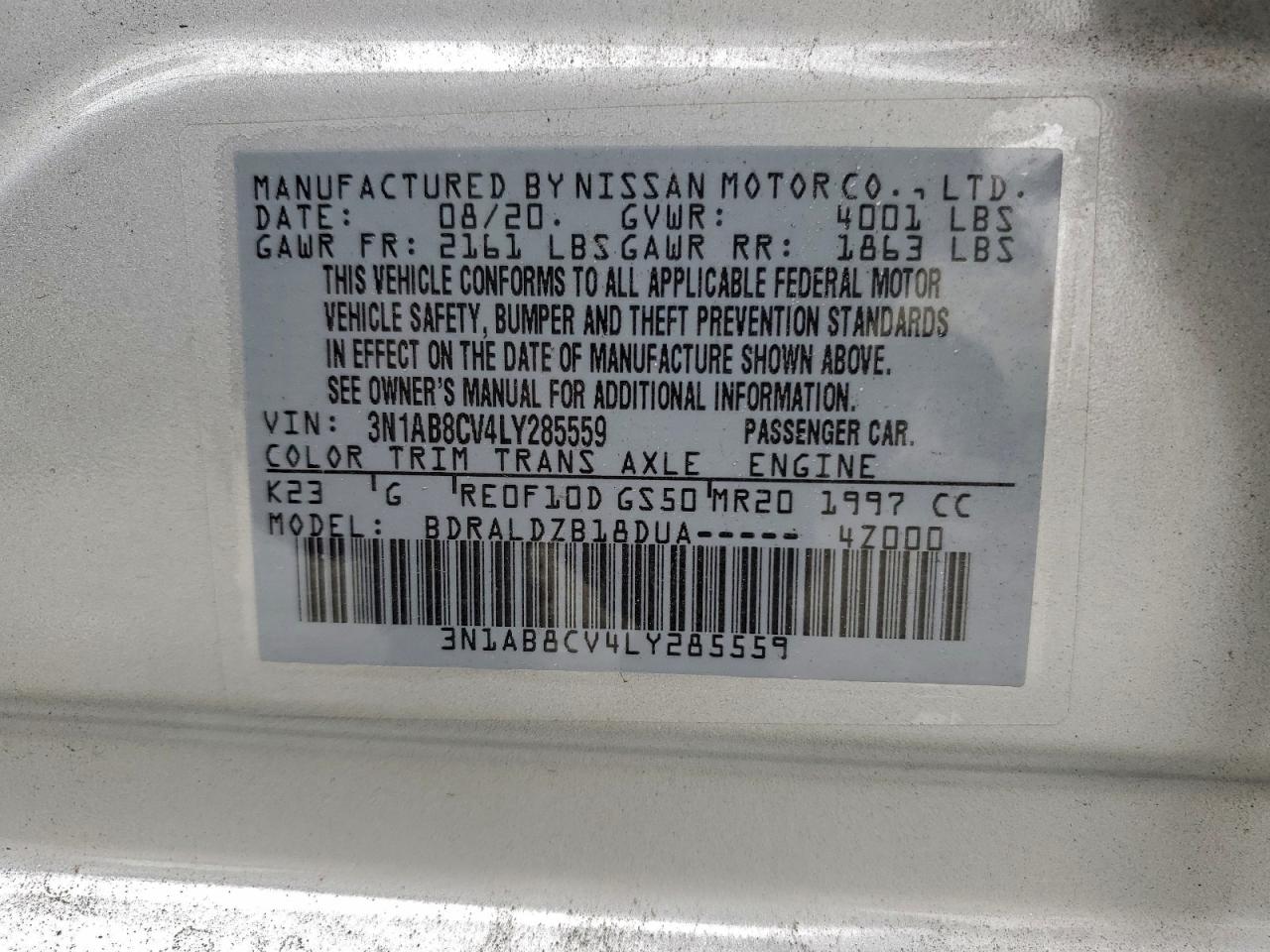 Nissan Sentra Sv Image 10