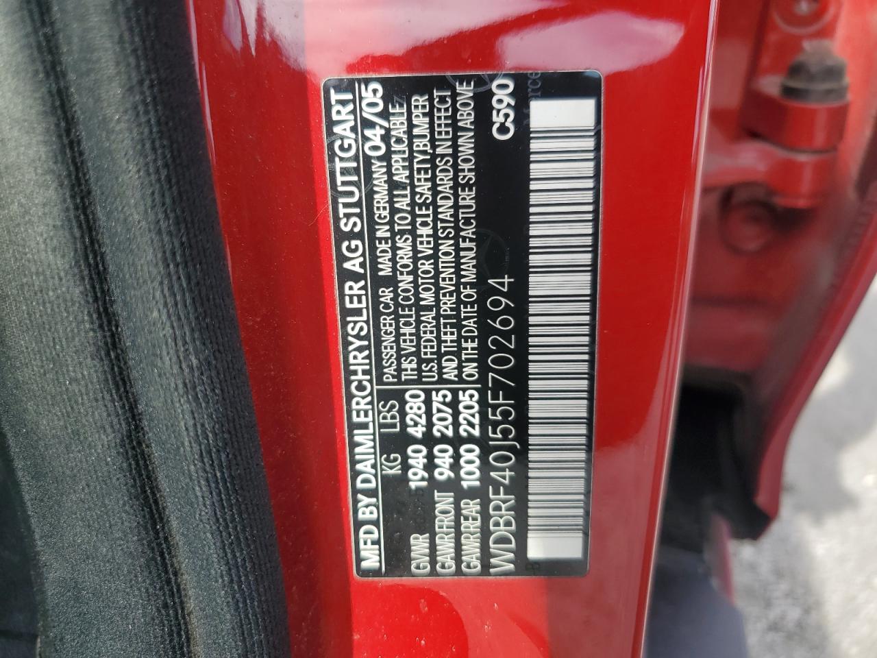 Mercedes-Benz C-Class 230k Sport Sedan Image 9