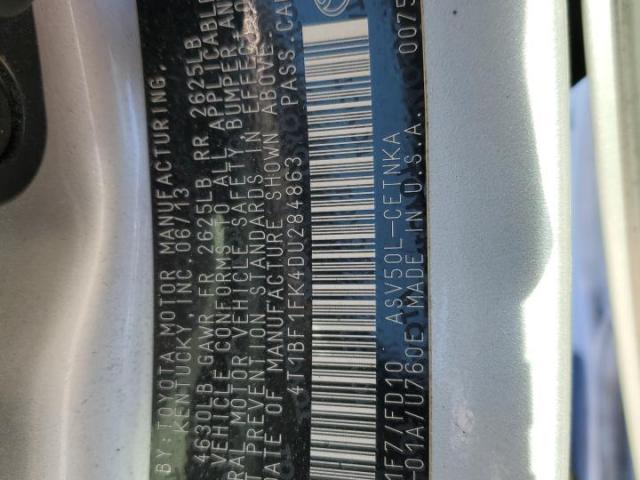 Toyota Camry L Image 8