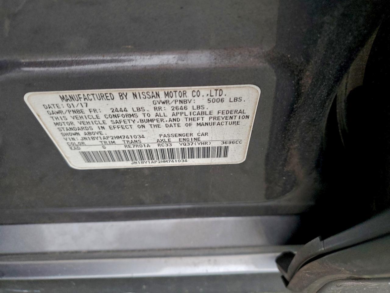 INFINITI Q70 3.7 Image 12