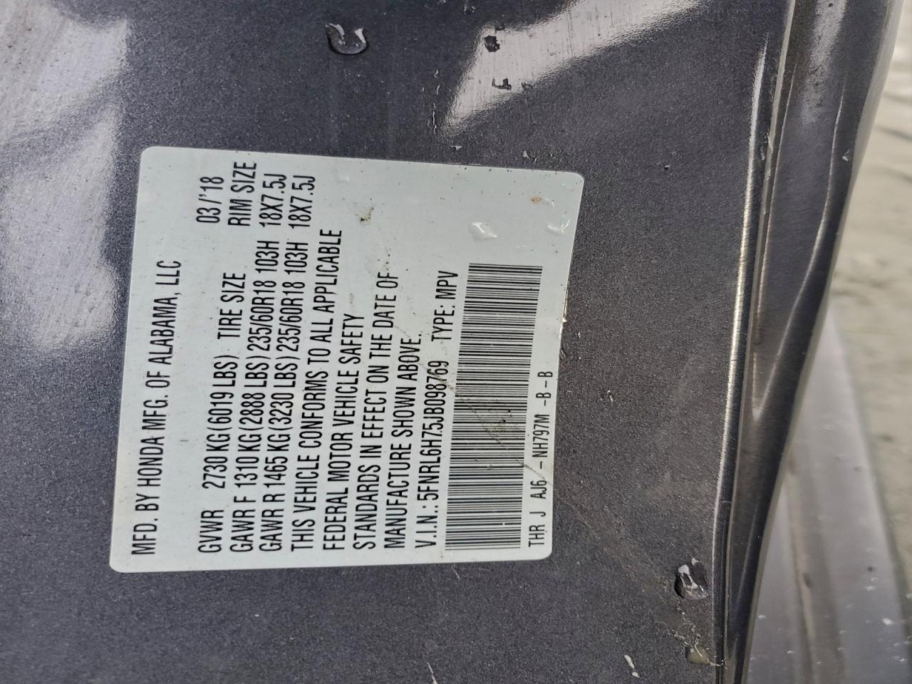 Honda Odyssey Exl Image 9